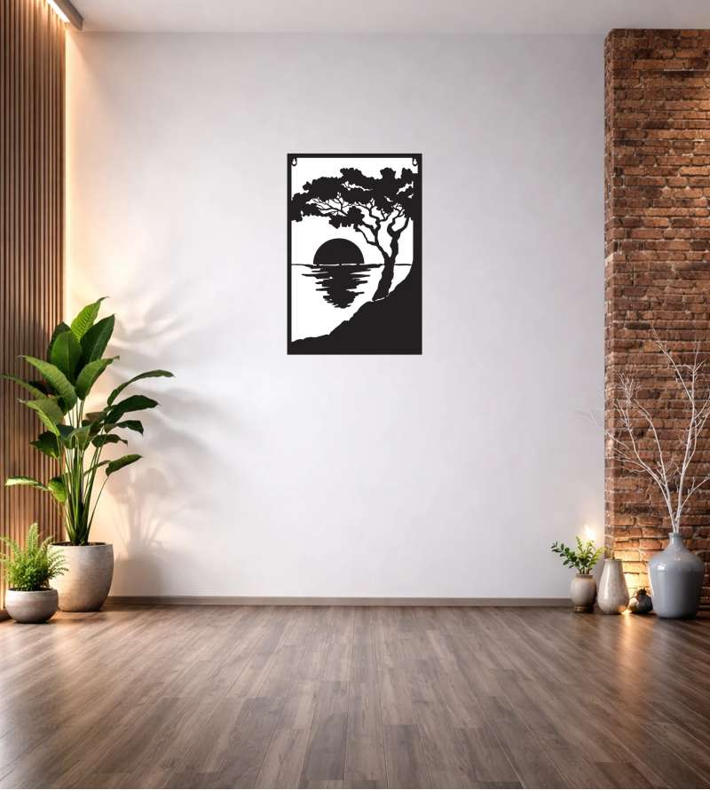 GÜNBATIMI DUVAR TABLOSU T286