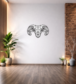 GEOMETRİK KOYUN DUVAR TABLOSU T311