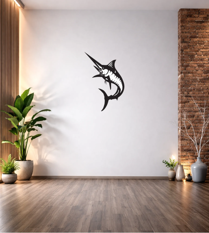 KILIÇ BALIĞI DUVAR TABLOSU T324