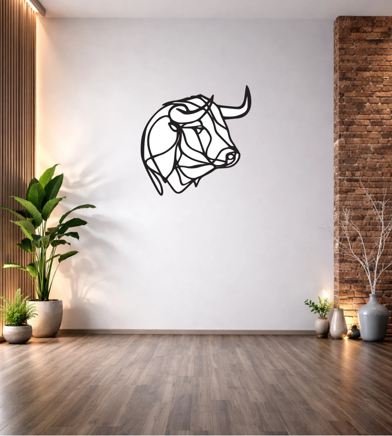 BOĞA DUVAR TABLOSU T325