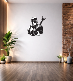 THE MANDALORİAN DUVAR TABLOSU T327