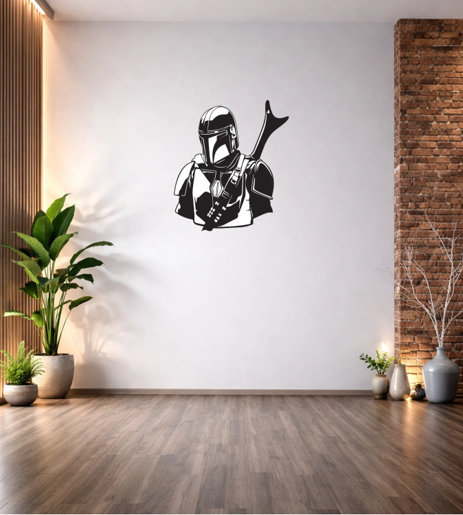 THE MANDALORİAN DUVAR TABLOSU T327