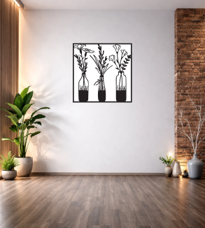 BAHAR ÇİÇEKLERİ DUVAR TABLOSU T336