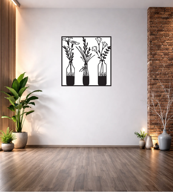 BAHAR ÇİÇEKLERİ DUVAR TABLOSU T336