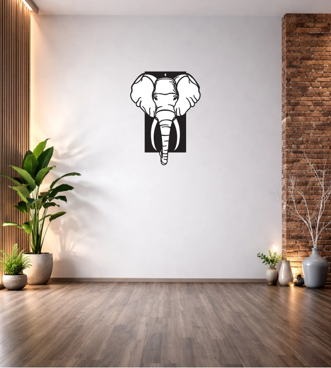 FİL DUVAR TABLOSU T337