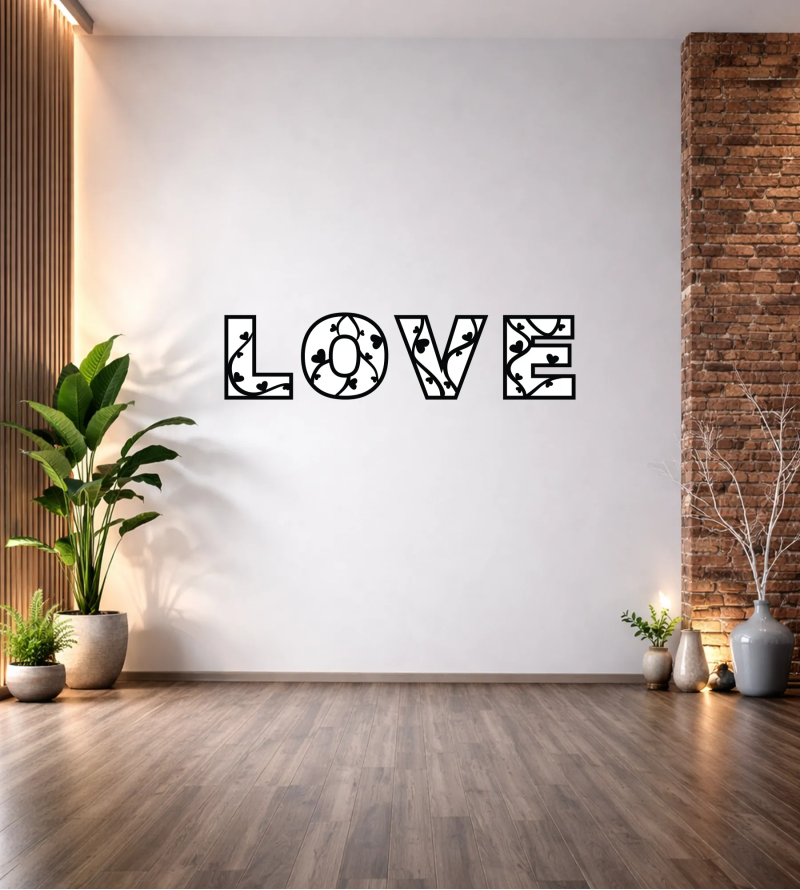 LOVE DUVAR TABLOSU T340