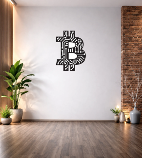 BİTCOİN DUVAR TABLOSU T341