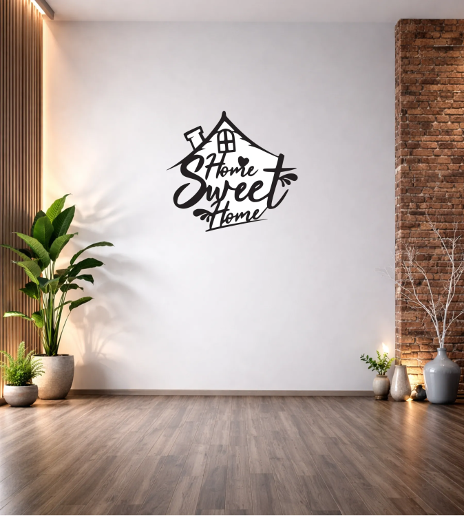 HOME SWEET HOME DUVAR TABLOSU T343