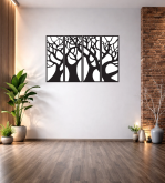 AĞAÇ 4'LÜ DUVAR TABLOSU T345