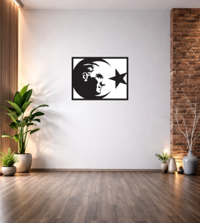 AYYILDIZ ATATÜRK DUVAR TABLOSU T347