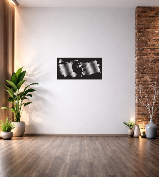 TÜRKİYE ATATÜRK DUVAR TABLOSU T449