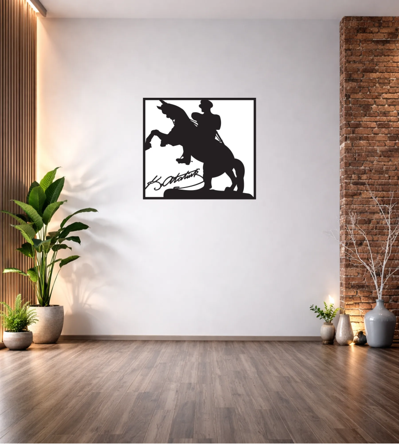 ATATÜRK DUVAR TABLOSU T450